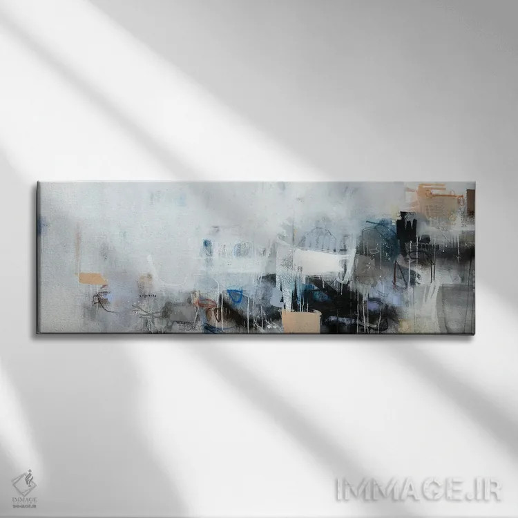 تابلو دکوراتیو بر من بدرخش اثر استودیو بی - نمای روبهرو روی دیوار