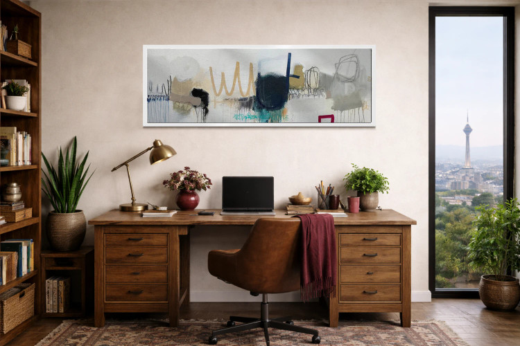 تابلو دکوراتیو منحصربه فرد بودن تو اثر استودیو بی - D1W