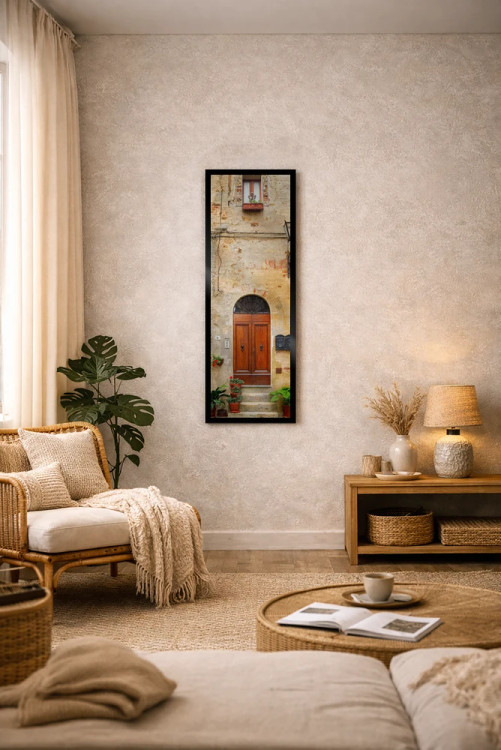 تابلو دکوراتیو Pienza, Italy,خوش آمد، پینتزا، ایتالیا اثر جیم نیلسن - D1B