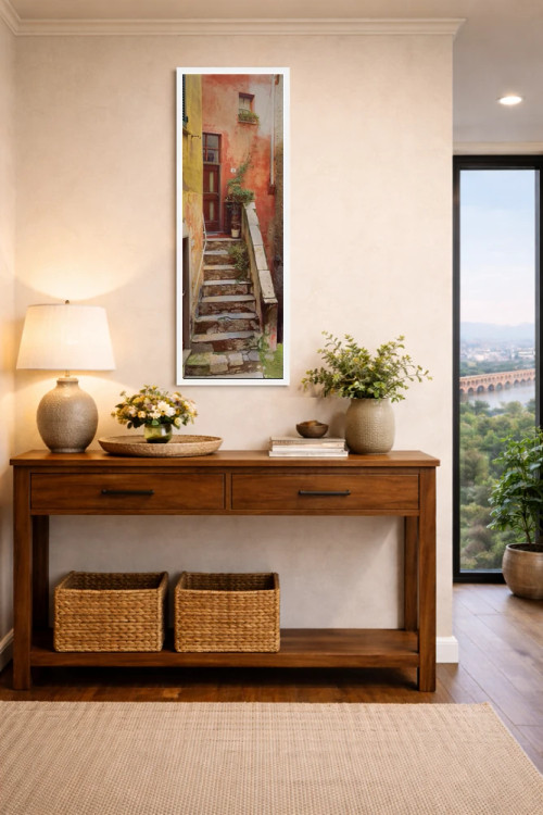 تابلو دکوراتیو Tellaro, Italy II,تلارو روستایی، تلارو، ایتالیا اثر جیم نیلسن - D1W