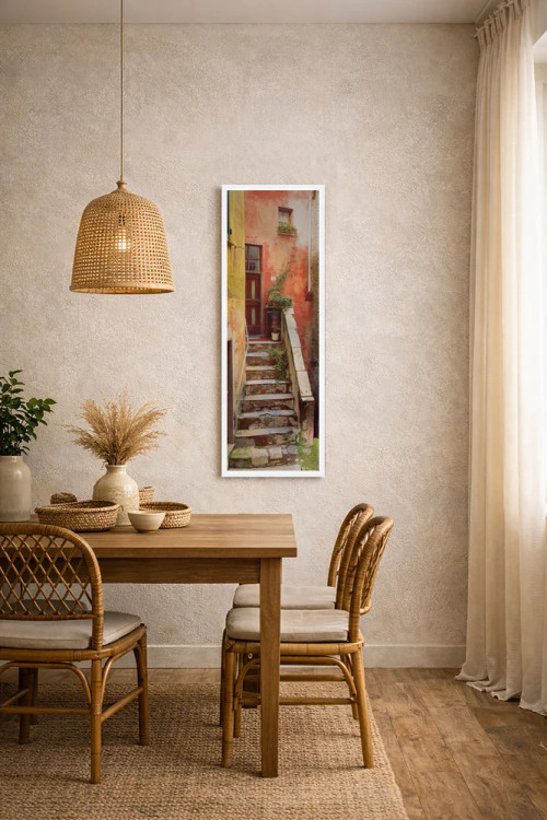 تابلو دکوراتیو Tellaro, Italy II,تلارو روستایی، تلارو، ایتالیا اثر جیم نیلسن - D3W