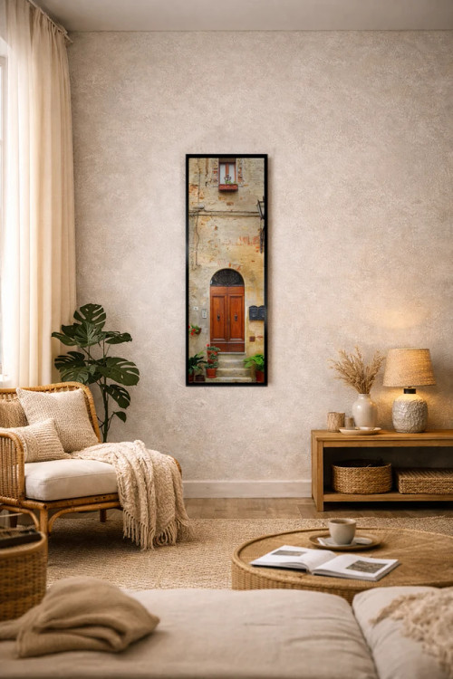 تابلو دکوراتیو Pienza, Italy,خوش آمد، پینتزا، ایتالیا اثر جیم نیلسن - D3B