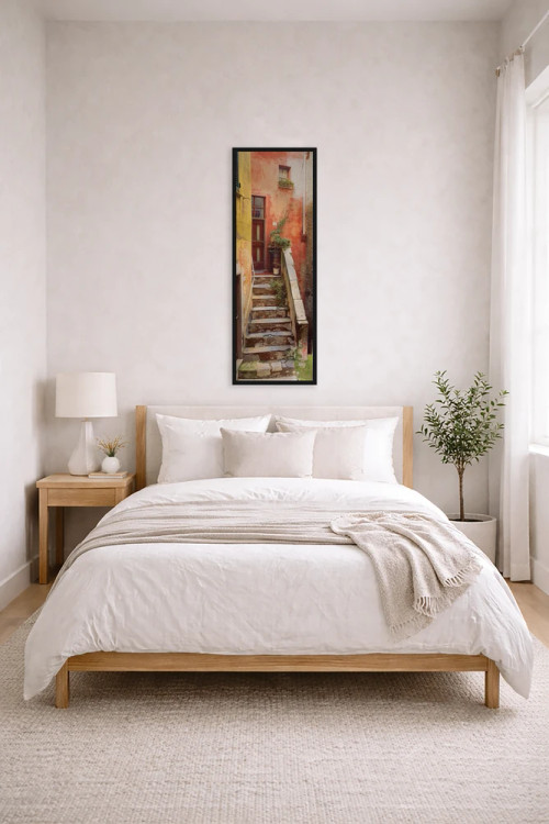 تابلو دکوراتیو Tellaro, Italy II,تلارو روستایی، تلارو، ایتالیا اثر جیم نیلسن - D5B