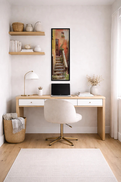 تابلو دکوراتیو Tellaro, Italy II,تلارو روستایی، تلارو، ایتالیا اثر جیم نیلسن - D6B