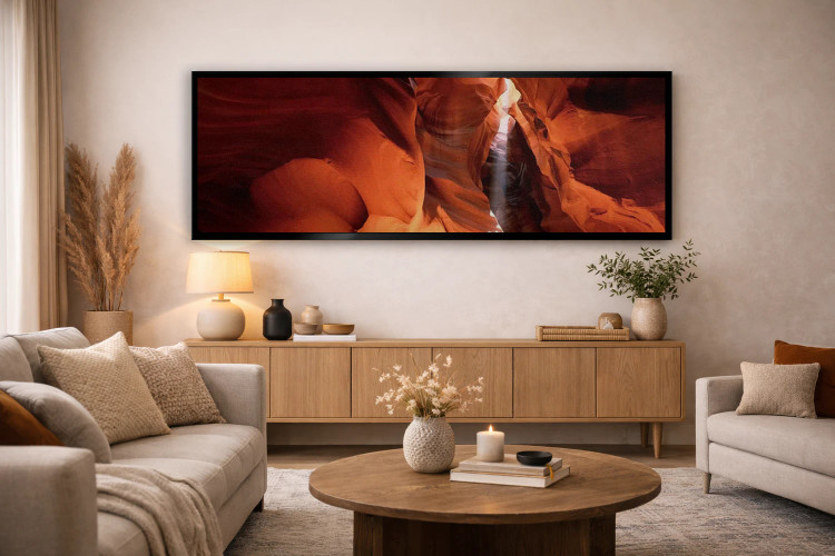 تابلو دکوراتیو Antelope Canyon, Arizona, USA,تابش پرتو نور خورشید، دره… اثر پانورامیک ایمجز - D5B