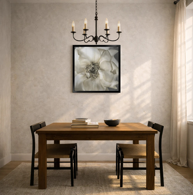 تابلو دکوراتیو رز طلایی اثر کیمبرلی آلن - D5B