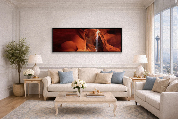 تابلو دکوراتیو Antelope Canyon, Arizona, USA,تابش پرتو نور خورشید، دره… اثر پانورامیک ایمجز - D6B