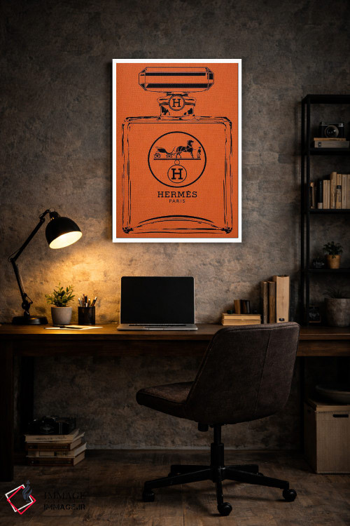 تابلو دکوراتیو هرمس مشکی اثر فرانک آموروسو - D6W