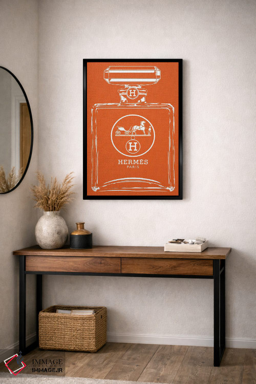 تابلو دکوراتیو هرمس سفید اثر فرانک آموروسو - D4B