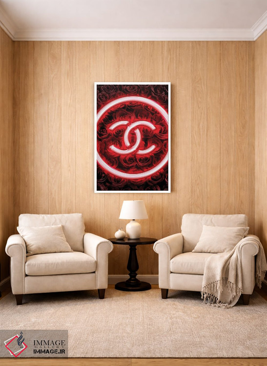 تابلوی نئونی شنل اثر فرانک آموروسو - D2W