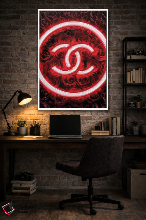 تابلوی نئونی شنل اثر فرانک آموروسو - D3W