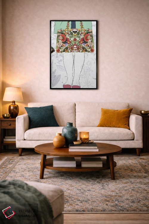 تابلو دکوراتیو الهام بخش اثر فایو بای فایو کالکتیو - D5B