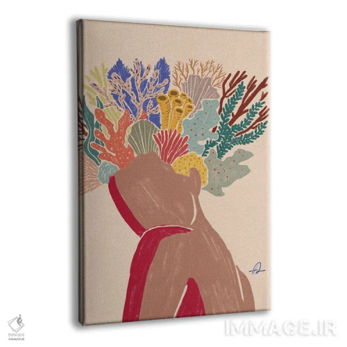 تابلو دکوراتیو در چشمانم نگاه کن اثر فابیان لاواتر - نمای پرسپکتیو محصول