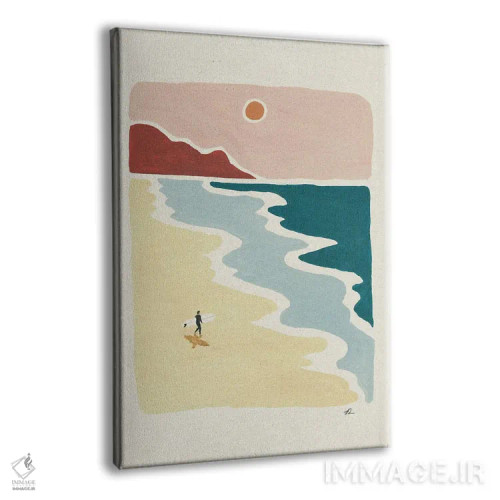 تابلو دکوراتیو کاملا تنها اثر فابیان لاواتر - نمای پرسپکتیو محصول