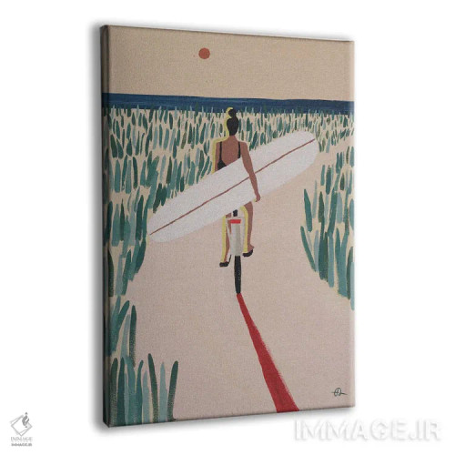 تابلو دکوراتیو رویاهای تابستانی اثر فابیان لاواتر - نمای پرسپکتیو محصول