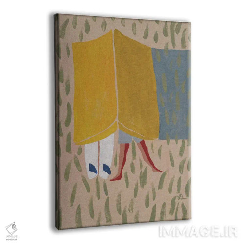 تابلو دکوراتیو بعد از موج سواری اثر فابیان لاواتر - نمای پرسپکتیو محصول