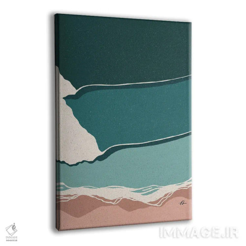 تابلو مینیمال دیدگاه اثر فابیان لاواتر - نمای پرسپکتیو محصول