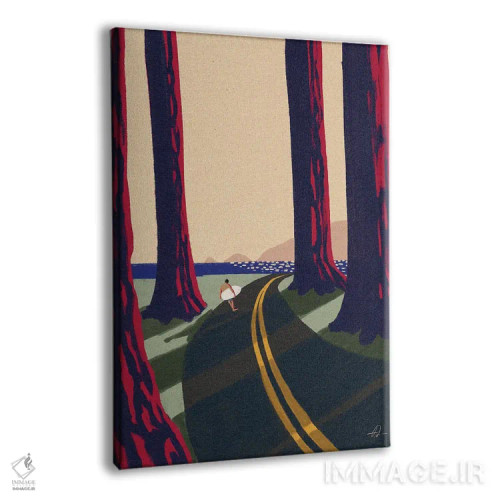 تابلو دکوراتیو پروژه بی نام ۱۱۳ اثر فابیان لاواتر - نمای پرسپکتیو محصول