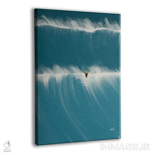 تابلو مینیمال موج دوم اثر فابیان لاواتر - نمای پرسپکتیو محصول