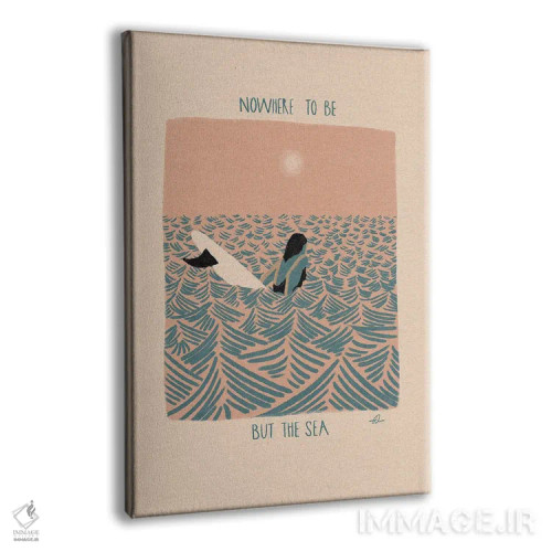 تابلو دکوراتیو جایی برای بودن نیست اثر فابیان لاواتر - نمای پرسپکتیو محصول