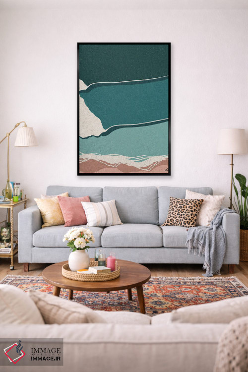 تابلو مینیمال دیدگاه اثر فابیان لاواتر - D2B