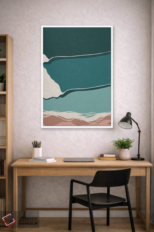 تابلو مینیمال دیدگاه اثر فابیان لاواتر - D1W