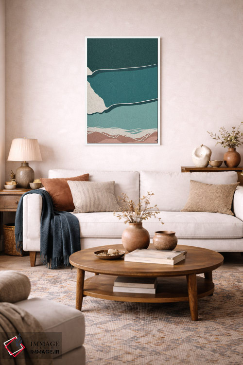 تابلو مینیمال دیدگاه اثر فابیان لاواتر - D3W