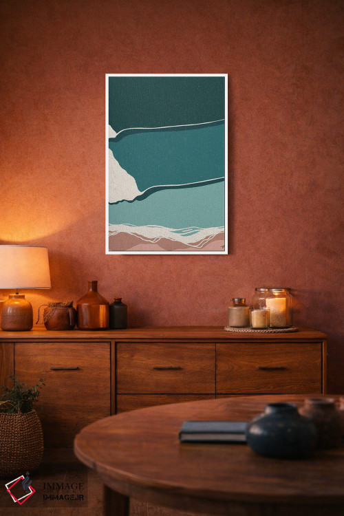 تابلو مینیمال دیدگاه اثر فابیان لاواتر - D4W