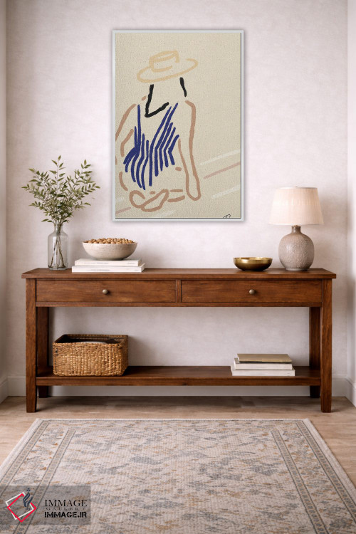 تابلو مینیمال مقصد بعدی کجاست؟ اثر فابیان لاواتر - D2W