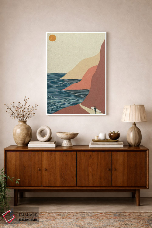 تابلو مینیمال کاوش اثر فابیان لاواتر - D1W