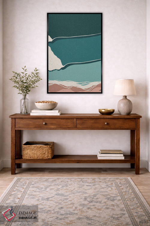 تابلو مینیمال دیدگاه اثر فابیان لاواتر - D6B