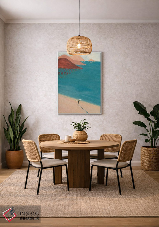 تابلو مینیمال به آن عادت نخواهم کرد اثر فابیان لاواتر - D1W