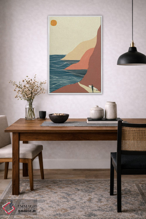 تابلو مینیمال کاوش اثر فابیان لاواتر - D4W