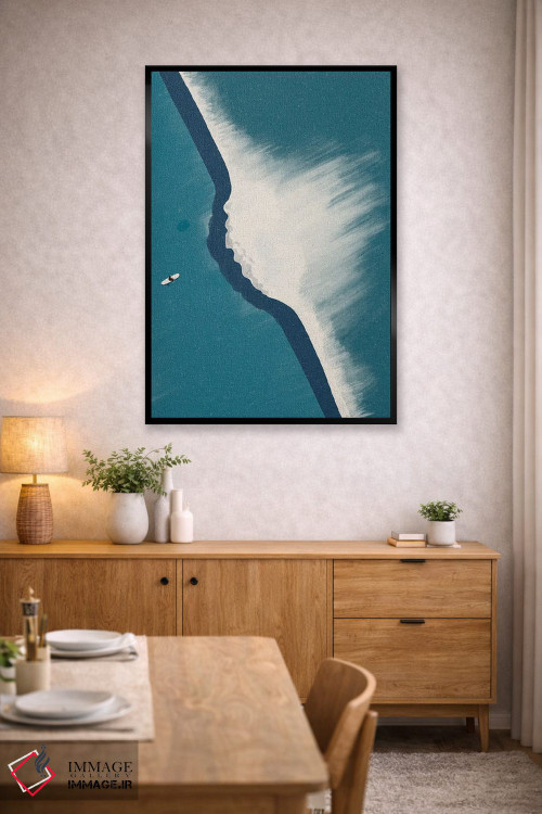 تابلو مینیمال دوشنبه ها اثر فابیان لاواتر - D4B