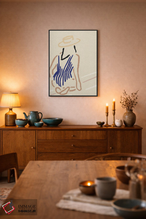 تابلو مینیمال مقصد بعدی کجاست؟ اثر فابیان لاواتر - D6B