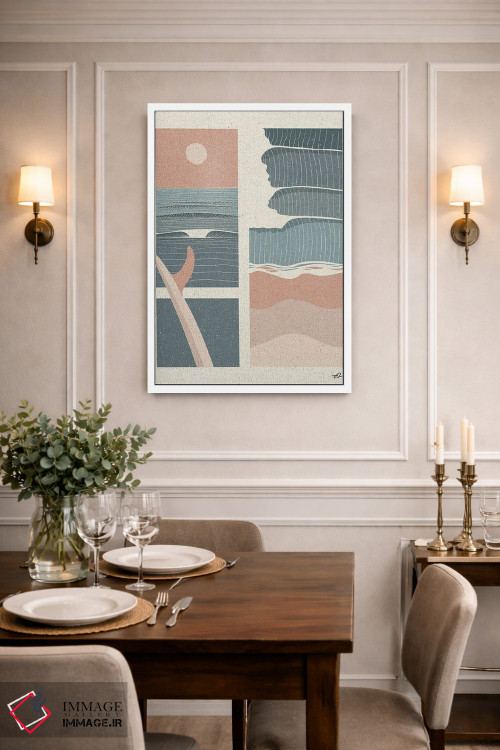 تابلو مینیمال روزهای تابستانی اثر فابیان لاواتر - D1W