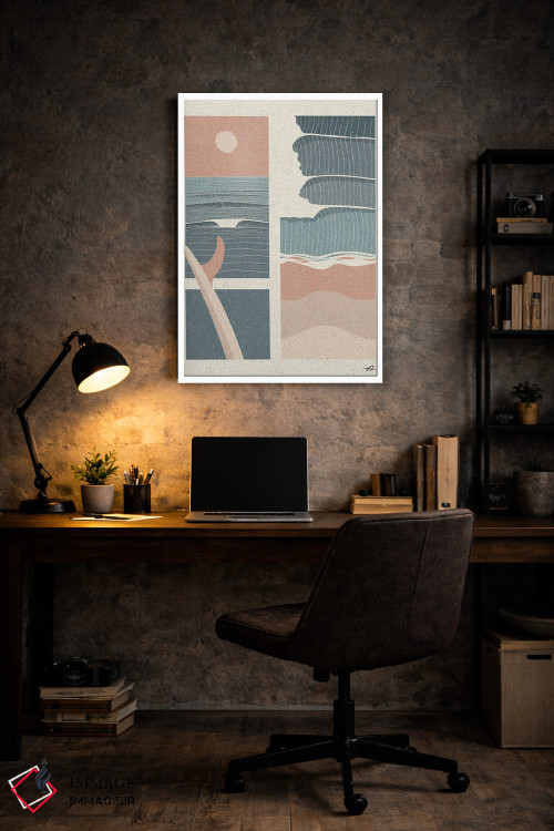 تابلو مینیمال روزهای تابستانی اثر فابیان لاواتر - D5W