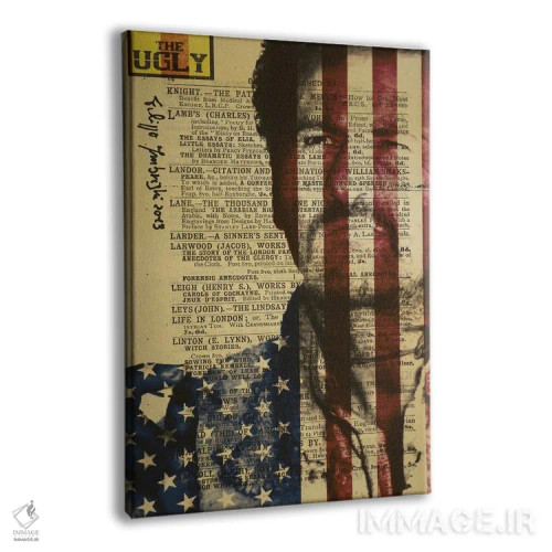 تابلو دکوراتیو زشت اثر فیلیپو ایمبریگی - نمای پرسپکتیو محصول