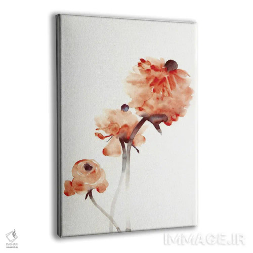 تابلو مدرن دسته گل I اثر فلاویا کودمی - نمای پرسپکتیو محصول