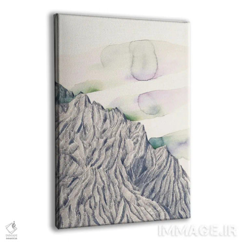 تابلو مینیمال آسمان کوهستانی اثر فلاویا کودمی - نمای پرسپکتیو محصول