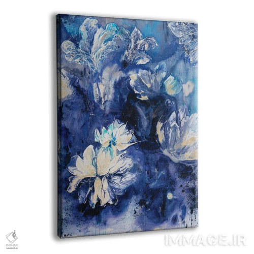 تابلو مینیمال مخمل اثر فرانسواز واتره - نمای پرسپکتیو محصول