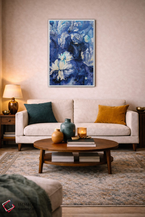 تابلو مینیمال مخمل اثر فرانسواز واتره - D3W