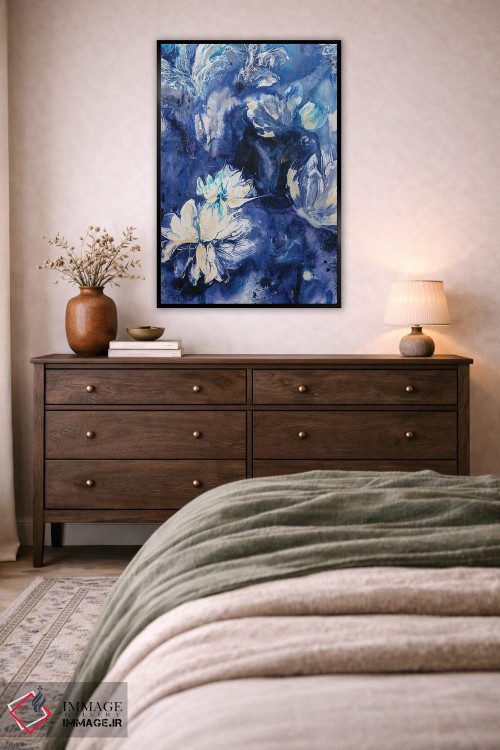 تابلو مینیمال مخمل اثر فرانسواز واتره - D5B