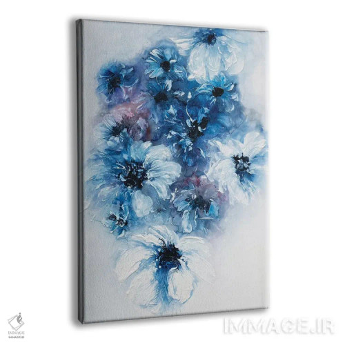 تابلو دکوراتیو رویاهای آبی اثر فرانسواز واتره - نمای پرسپکتیو محصول