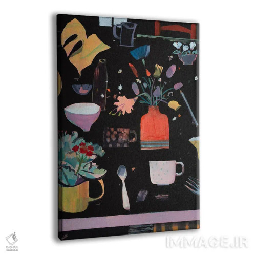 تابلو دکوراتیو آشوب زیبا اثر گابریلا باکینگهام - نمای پرسپکتیو محصول