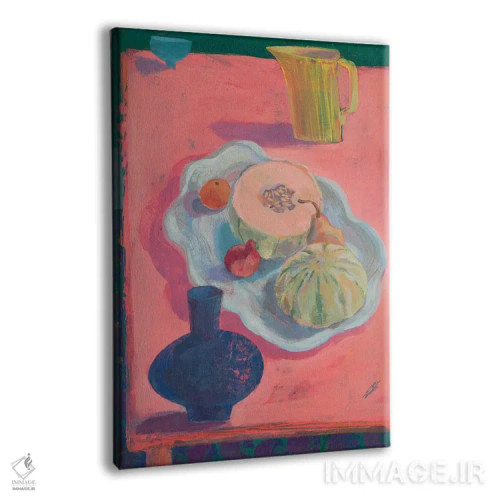 تابلو دکوراتیو بشقاب میوه اثر گابریلا باکینگهام - نمای پرسپکتیو محصول