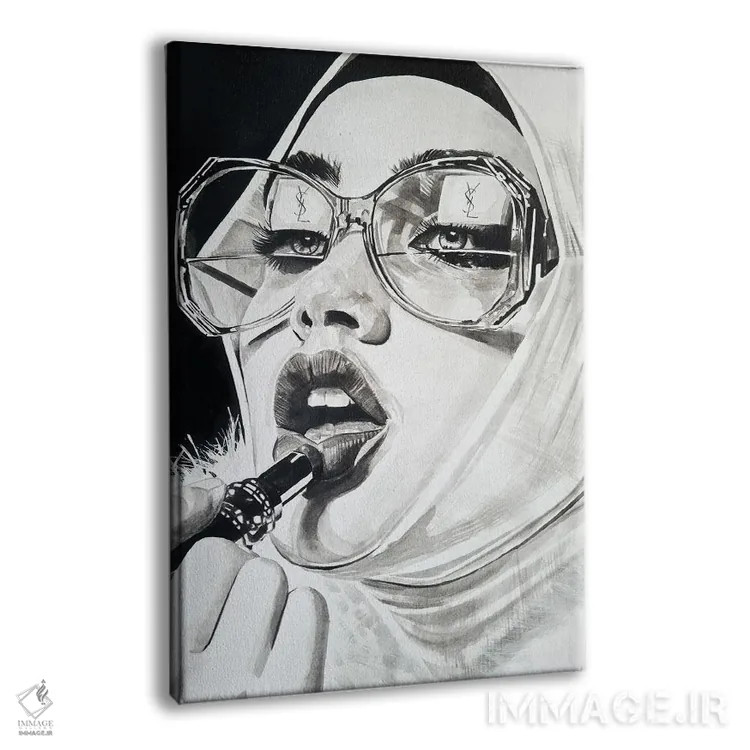 تابلو دکوراتیو لانژ لوکس اثر گیل لبلو - نمای پرسپکتیو محصول