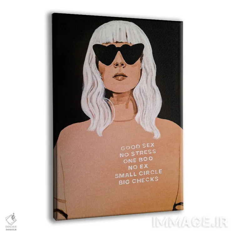 تابلو دکوراتیو یک بو اثر گیل لبلو - نمای پرسپکتیو محصول