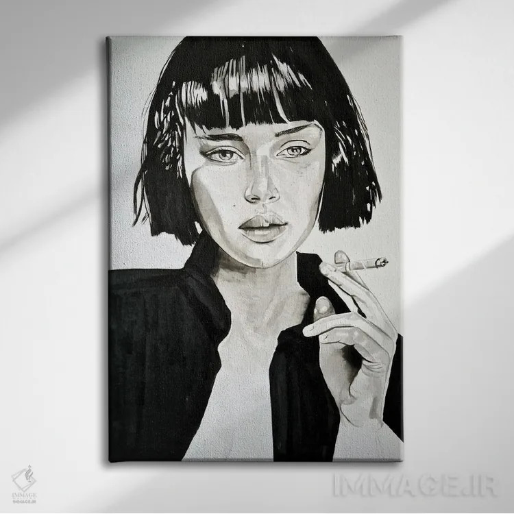 تابلو دکوراتیو هماهنگ با میل آرامشت اثر گیل لبلو - نمای روبهرو روی دیوار