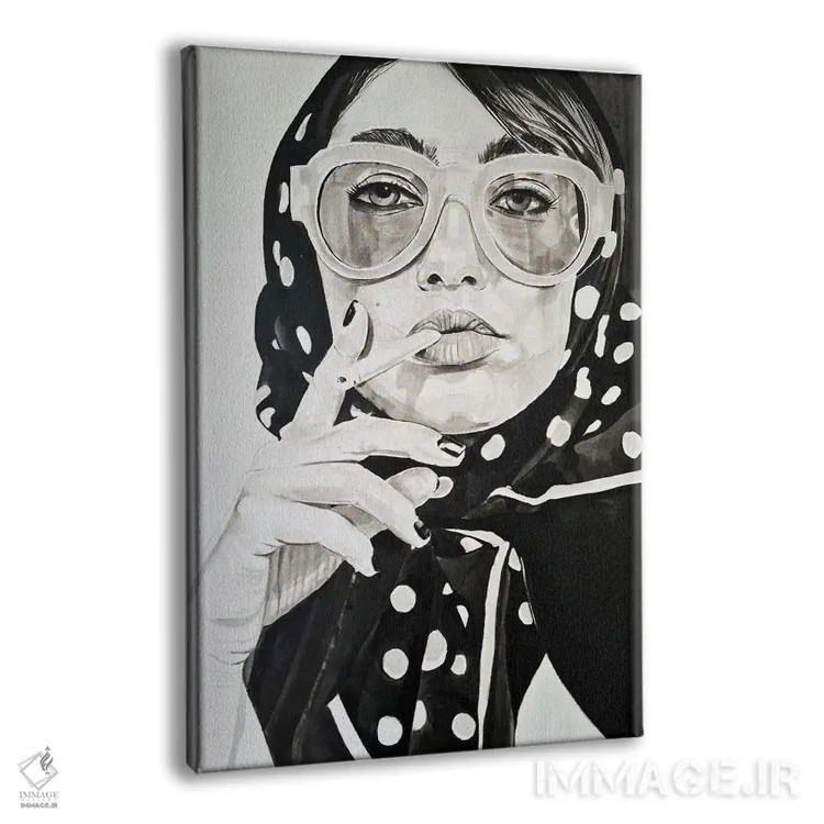 تابلو دکوراتیو باران دوباره می آید اثر گیل لبلو - نمای پرسپکتیو محصول